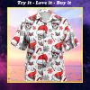 Christmas Skull Full Printing Hawaiian Shirt
