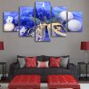 Christmas Table - Christmas 5 Panel Canvas Art Wall Decor