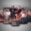 Cincinnati Bengals 1 - Team - Sport 5 Panel Canvas Art Wall Decor