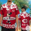 Cincinnati Reds Minnie Mouse Hawaiian Shirt