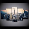 City Building Landscape 1 - Nature 5 Panel Canvas Art Wall Decor