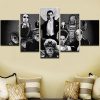 Classic Horror Movie Monsters - Movie 5 Panel Canvas Art Wall Decor