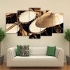 Classical Drum - Music 5 Panel Canvas Art Wall Decor