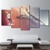 Classical Violin - Music 5 Panel Canvas Art Wall Decor