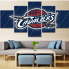 Cleveland Cavaliers Basketball - Sport 5 Panel Canvas Art Wall Decor