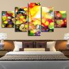 Colorful Beautiful Butterfly - Animal 5 Panel Canvas Art Wall Decor