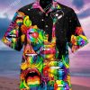 Colorful Sexy Lips All Over Printing Hawaiian Shirt