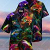 Colorful Shark All Over Printed Hawaiian Shirt