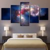 Colorful Star Cloud - Sapce 5 Panel Canvas Art Wall Decor