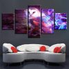 Cool Owl - Animal 5 Panel Canvas Art Wall Decor