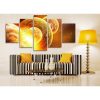 Cosmos Galaxy Space - Space Universe 5 Panel Canvas Art Wall Decor