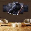 Crow Game Of Thrones - Movie 5 Panel Canvas Art Wall Decor