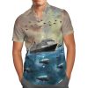 Cunard Line Ms Queen Victoria Hawaiian Shirt