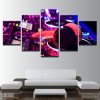 DJ Music Instrument Mixer And Headphones - Music 5 Panel Canvas Art Wall Decor