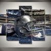 Dallas Cowboys 1 - Sport 5 Panel Canvas Art Wall Decor