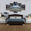 Dallas Cowboys Stadium 2 - Sport 5 Panel Canvas Art Wall Decor