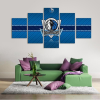 Dallas Mavericks Banner - Sport 5 Panel Canvas Art Wall Decor