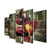 Deadpool Comic - Movie 5 Panel Canvas Art Wall Decor