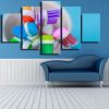 Dental Toothbrush - Career 5 Panel Canvas Art Wall Decor