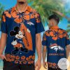 Denver Broncos & Mickey Mouse Hawaiian Shirt