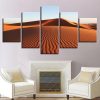 Desert Landscape Framework - Nature 5 Panel Canvas Art Wall Decor