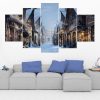 Diagon Alley Harry Potter - Movie 5 Panel Canvas Art Wall Decor