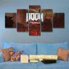 Doom - Movie 5 Panel Canvas Art Wall Decor