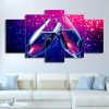 Drink Wine - Luxury 5 Panel Canvas Art Wall Decor