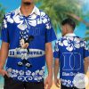 Duke Blue Devils & Minnie Mouse Hawaiian Shirt