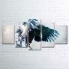 Eagle Abstract 5 Panel Canvas Art Wall Decor