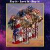 Eagles Patriotism America Flag Full Printing Hawaiian Shirt