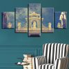 Figure Building - Religion 5 Panel Canvas Art Wall Decor