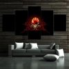 Five Finger Death Punch Rock - Music 5 Panel Canvas Art Wall Decor