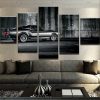 Ford Mustang Eleanor Car Race - Automative 5 Panel Canvas Art Wall Decor