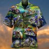 Freedom Is A Full Tank Motorcycle Short Sleeve Hawaiian Shirt