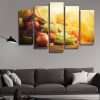 Fresh Fruit - Kitchen 5 Panel Canvas Art Wall Decor
