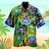 Frogs And Mushrooms Hawaiian Shirt