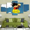 GOKU Cute 01 - Anime 5 Panel Canvas Art Wall Decor