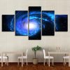Galaxy Cosmic - Space 5 Panel Canvas Art Wall Decor
