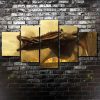 Game Of Thrones Dragon Targaryen - Movie 5 Panel Canvas Art Wall Decor
