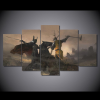 Game Of Thrones The Battle Trident 1 - Movie 5 Panel Canvas Art Wall Decor
