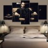 Godfather Michael Gangster 5 - Movie 5 Panel Canvas Art Wall Decor