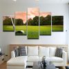Golf Golfing Chip Shot - Sport 5 Panel Canvas Art Wall Decor