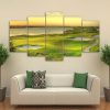 Golf Modular - Nature 5 Panel Canvas Art Wall Decor