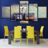 Graffiti Kids Kids Urinate Graffiti - Abstract 5 Panel Canvas Art Wall Decor