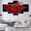 Guitar Les Gibson - Music 5 Panel Canvas Art Wall Decor