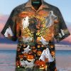 Halloween Ghost Hawaiian Shirt