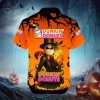 Halloween Jack Skellington Dunkin Donuts Logo Hawaiian Shirt
