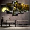 Hallowmas Jack Skellington - Cartoon 5 Panel Canvas Art Wall Decor