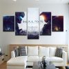 Halo 5 Guardians - Gaming 5 Panel Canvas Art Wall Decor